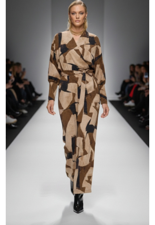 ΜΠΛΟΥΖΑ ΕΜΠΡΙΜΕ ΚΑΦΕ L.Q. FASHION 4011