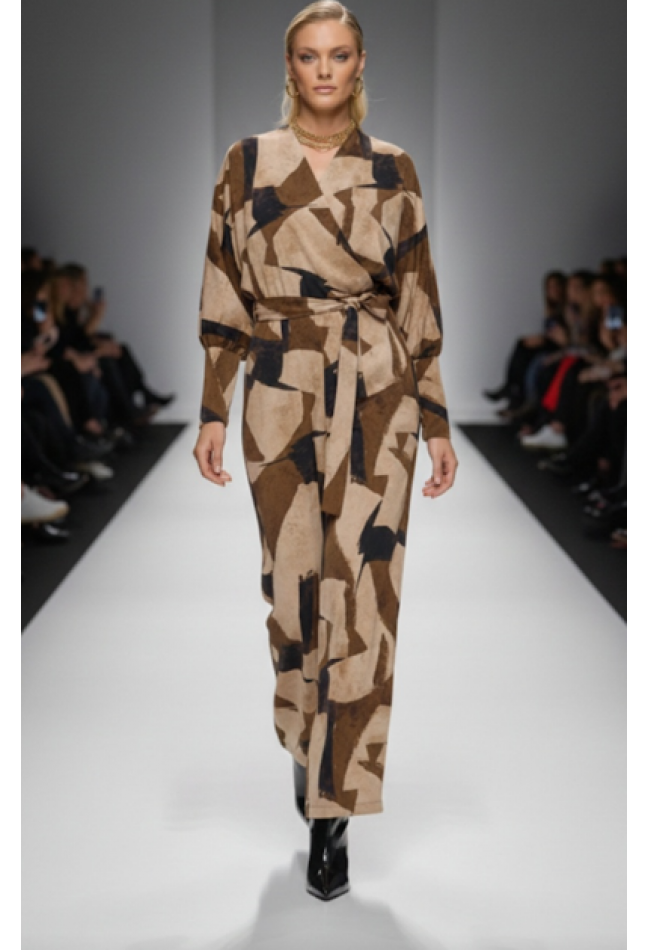 ΜΠΛΟΥΖΑ ΕΜΠΡΙΜΕ ΚΑΦΕ L.Q. FASHION 4011