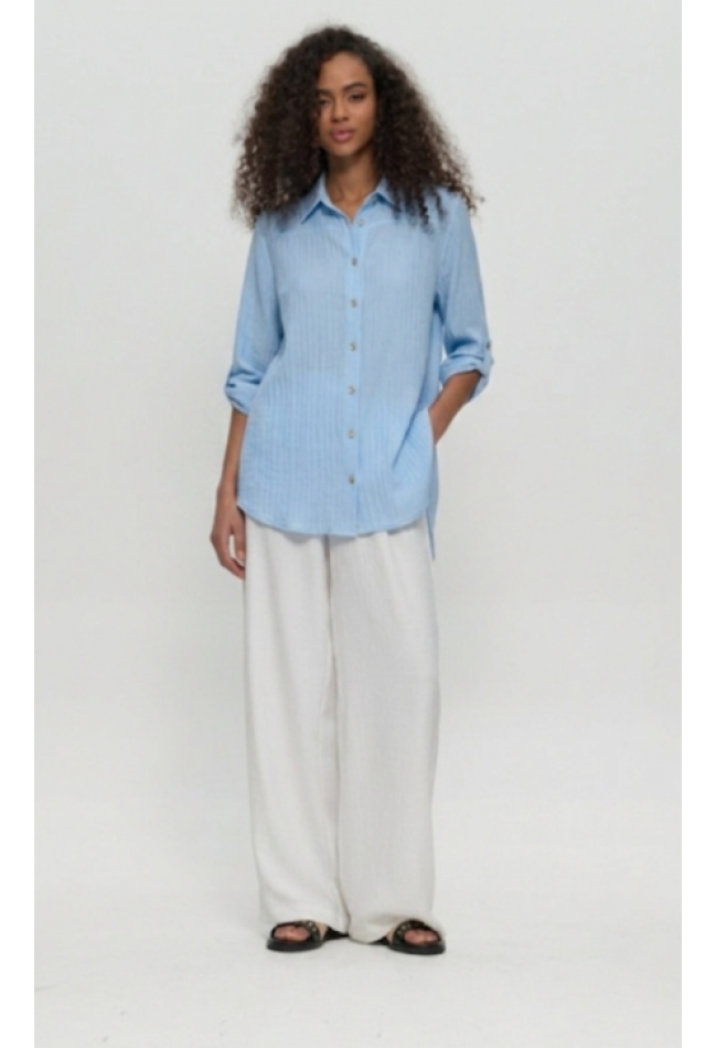 ΠΟΥΚΑΜΙΣΟ ΓΑΛΑΖΙΟ L.Q. FASHION 4310