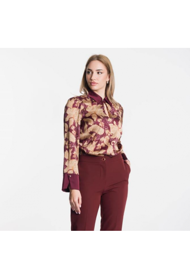 ΜΠΛΟΥΖΑ ΜΠΟΡΝΤΩ-ΧΡΥΣΟ MARAS COLLECTION  X26/3006