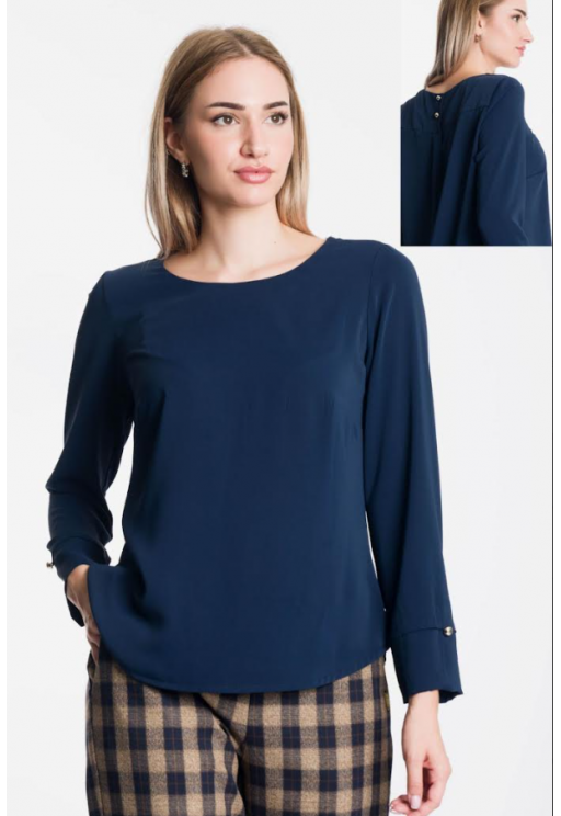 ΜΠΛΟΥΖΑ ΜΠΛΕ MARAS COLLECTION X26/3038