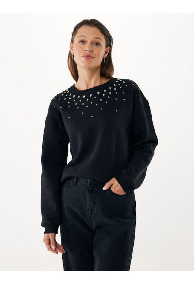 ΜΠΛΟΥΖΑ ΦΟΥΤΕΡ ΜΑΥΡΟ MEXX  MF007501853W 193911