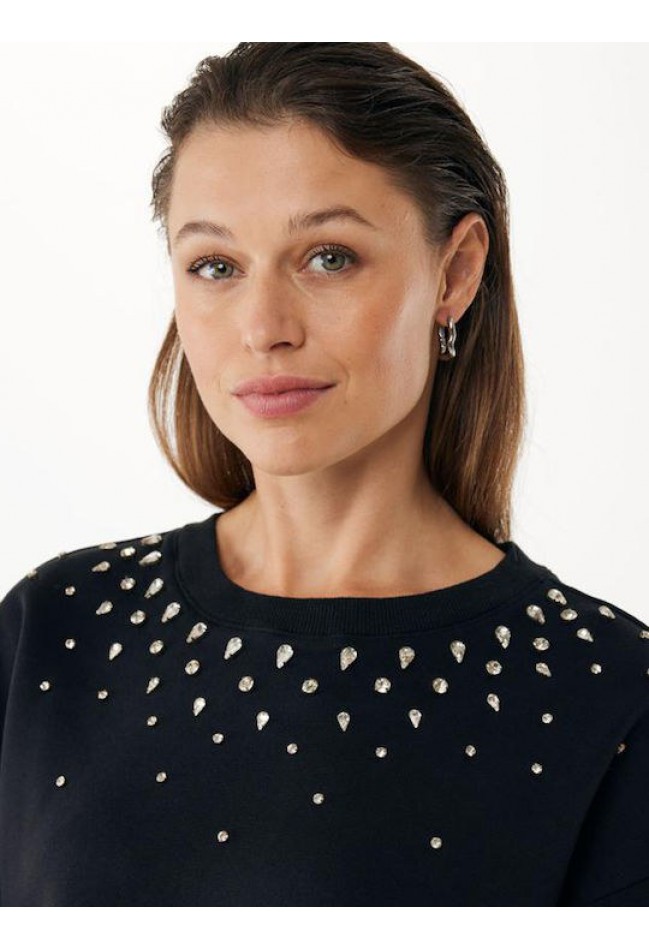 ΜΠΛΟΥΖΑ ΦΟΥΤΕΡ ΜΑΥΡΟ MEXX  MF007501853W 193911