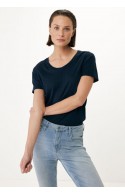 T-SHIRT ΜΠΛΕ  MEXX MF 007800541W