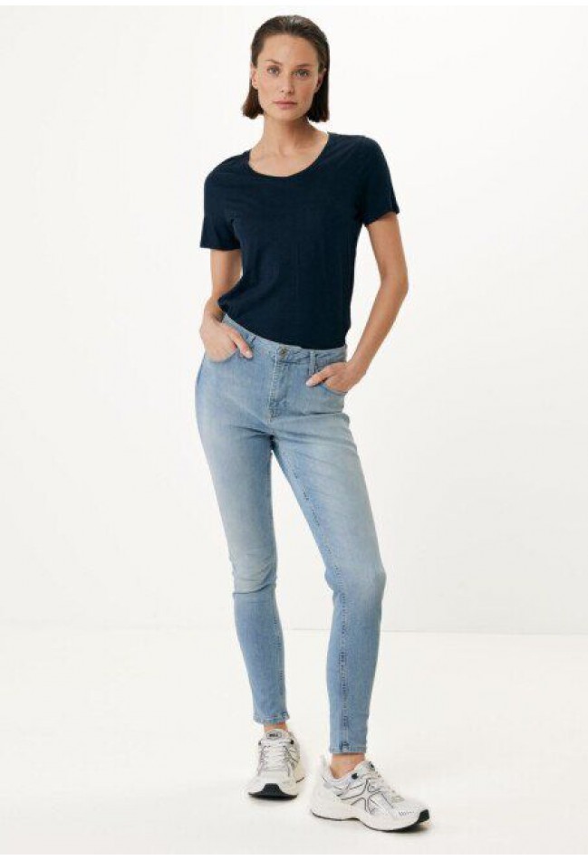 T-SHIRT ΜΠΛΕ  MEXX MF 007800541W