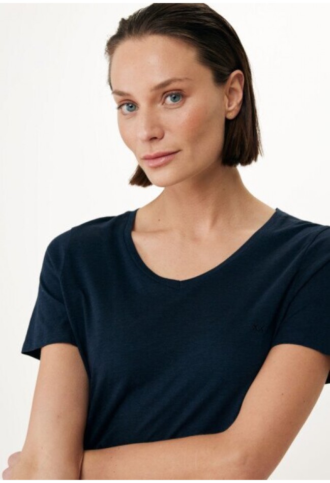 T-SHIRT ΜΠΛΕ  MEXX MF 007800541W