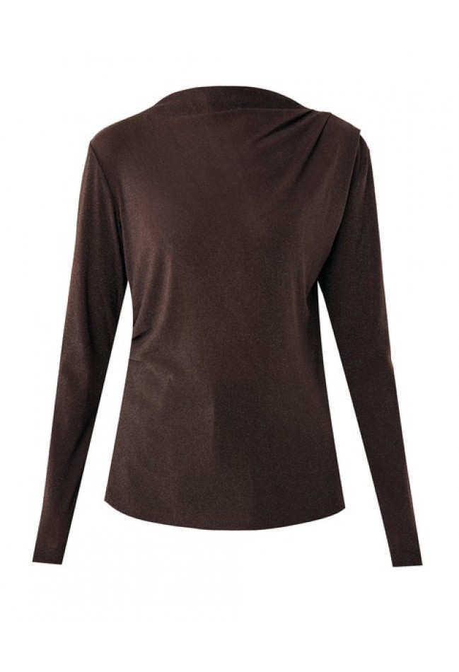 ΜΠΛΟΥΖΑ ΚΑΦΕ  DARK BROWN MEXX MF007702053W