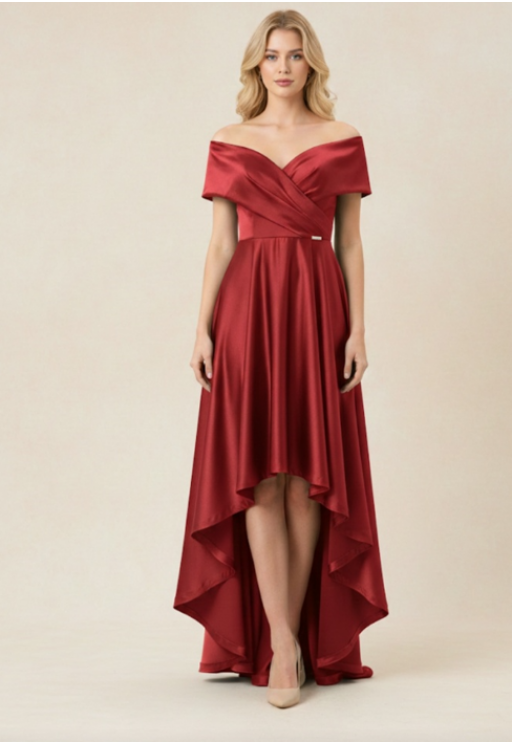 Βραδινό φόρεμα κόκκινο MORATTI  17107894