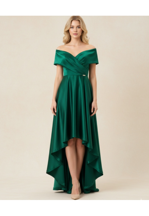 Βραδινό φόρεμα σμαραγδί MORATTI 17107894-1
