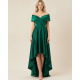 Βραδινό φόρεμα σμαραγδί MORATTI 17107894-1