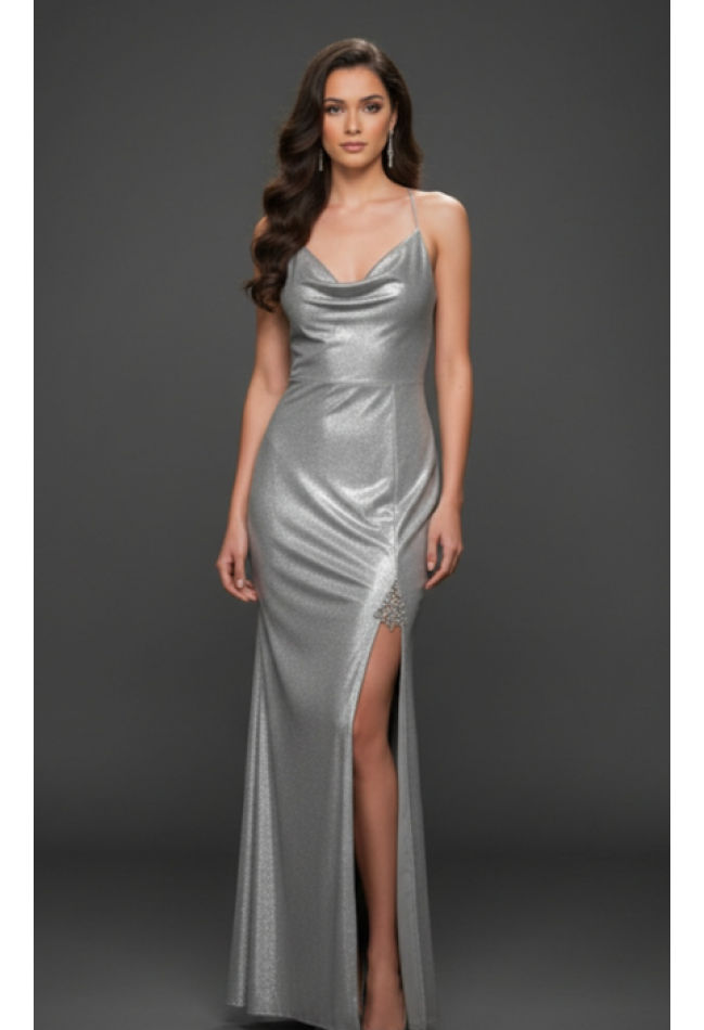 Φορεμα Ασημι MORATTI2355