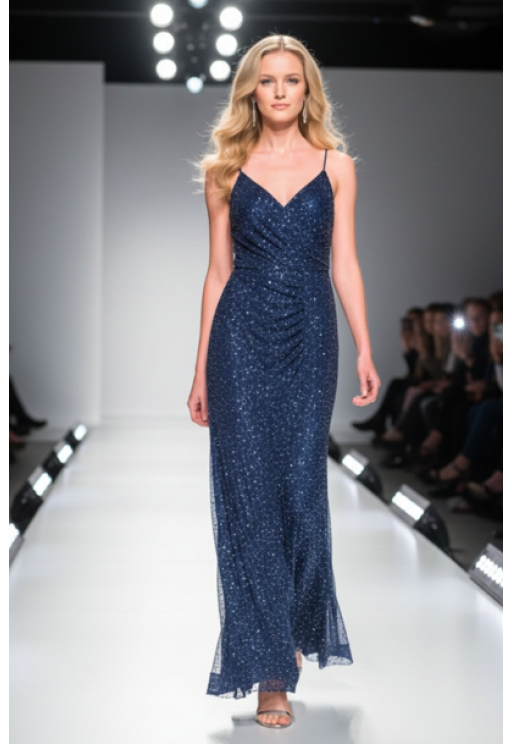 Φορεμα Μπλε MORATTI 5573