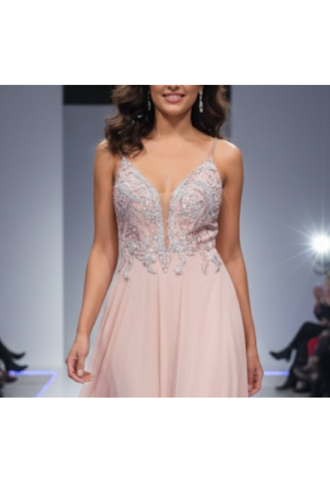 Βραδινό φόρεμα σομόν MORATTI  17103588