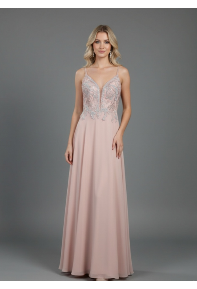 Βραδινό φόρεμα σομόν MORATTI  17103588