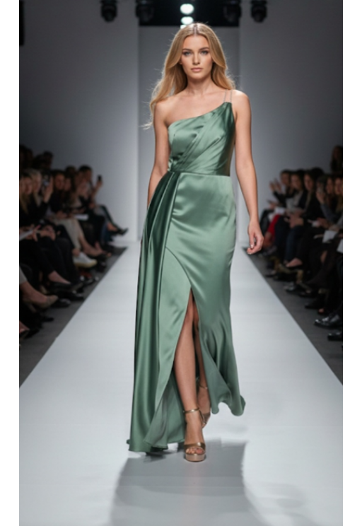 Βραδινό φόρεμα μέντα MORATTI 17102007