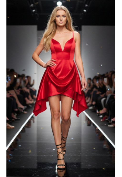 Φορεμα Κοκκινο MORATTI 2216