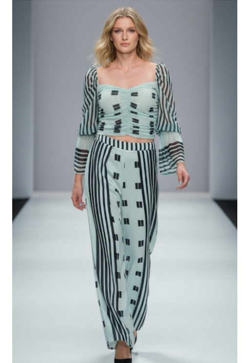 Κροπ τοπ μέντα MOMO 16106455