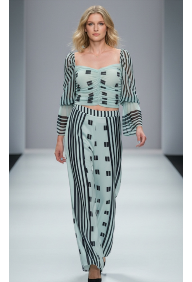 Κροπ τοπ μέντα MOMO 16106455