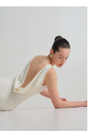 ΦΟΡΕΜΑ ΙΒΟΥΑΡ NASH BY AVLONITI MORGAN IVORY DRESS