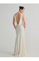 ΦΟΡΕΜΑ ΙΒΟΥΑΡ NASH BY AVLONITI MORGAN IVORY DRESS