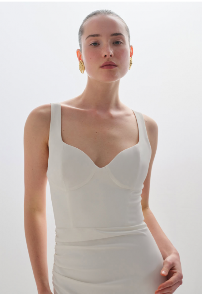 ΦΟΡΕΜΑ WHITE NASY BY AYLONITI  MARCELLA