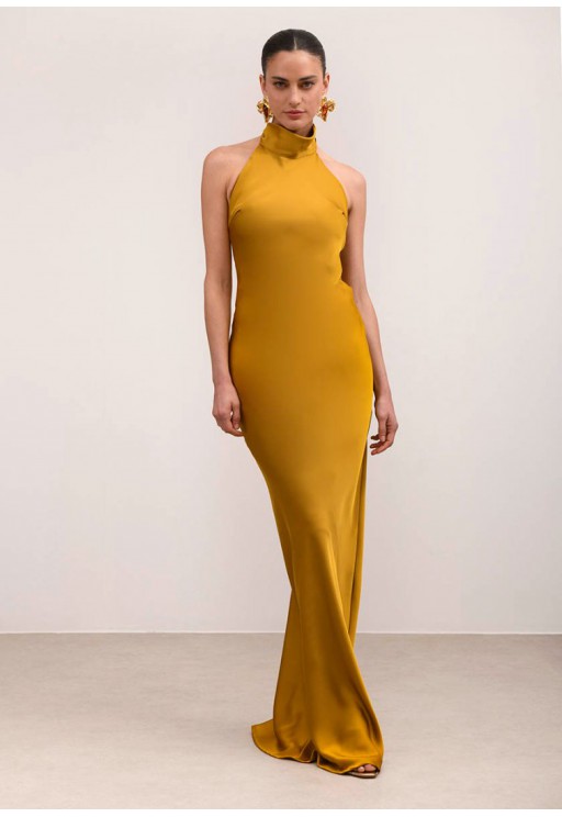 ΦΟΡΕΜΑ  MUSTARD YELLOW NASH BY AVLONITI SHAROL