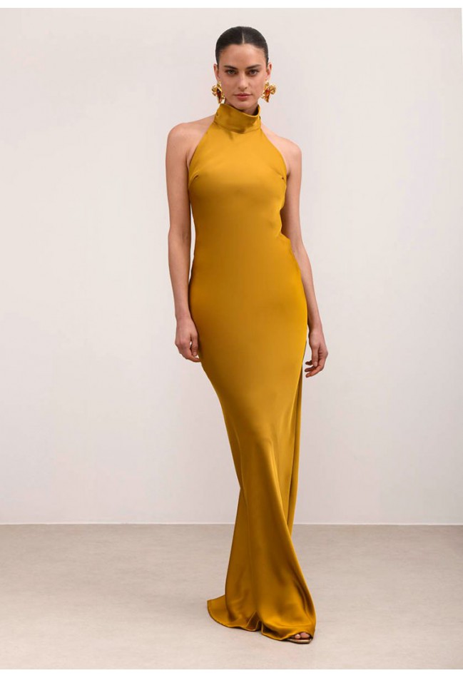 ΦΟΡΕΜΑ  MUSTARD YELLOW NASH BY AVLONITI SHAROL