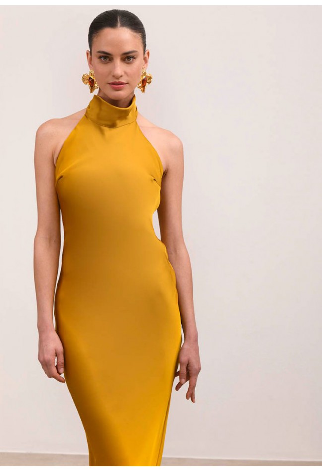 ΦΟΡΕΜΑ  MUSTARD YELLOW NASH BY AVLONITI SHAROL