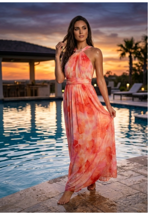 ΦΟΡΕΜΑ ΡΟΖ ΦΛΟΡΑΛ  REVEROSE 17170