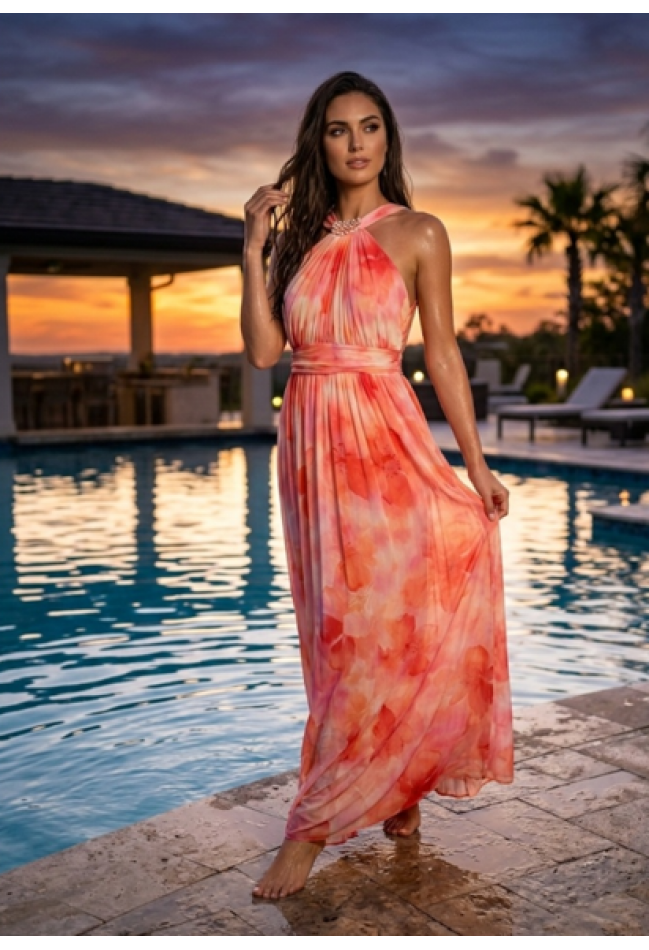 ΦΟΡΕΜΑ ΡΟΖ ΦΛΟΡΑΛ  REVEROSE 17170