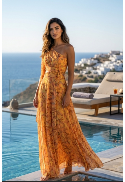 ΦΟΡΕΜΑ ΚΙΤΡΙΝΟ ΦΛΟΡΑΛ REVEROSE 22393