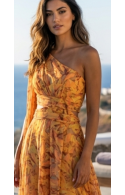 ΦΟΡΕΜΑ ΚΙΤΡΙΝΟ ΦΛΟΡΑΛ REVEROSE 22393