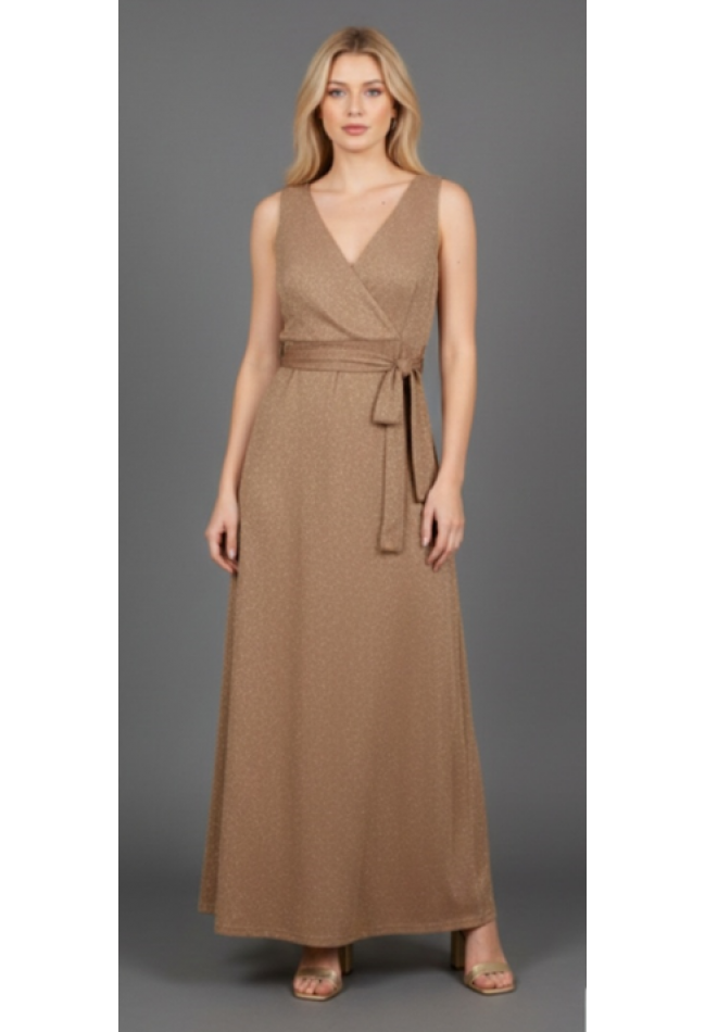 Φόρεμα μπρονζέ LOLA 0700