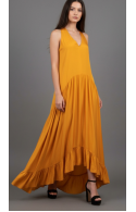Φόρεμα κίτρινο STELIOS KOUDOUNARIS 1621