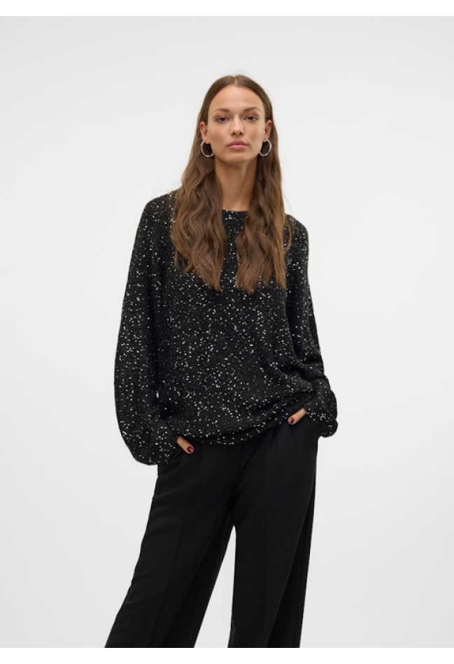 ΠΟΥΛΟΒΕΡ ΜΑΥΡΟ ΠΑΓΙΕΤΑ VERO MODA 103318192