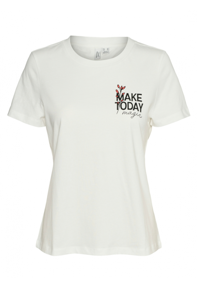 ΜΠΛΟΥΖΑ ΛΕΥΚΗ VERO MODA 10322077 MAKE TO DAY
