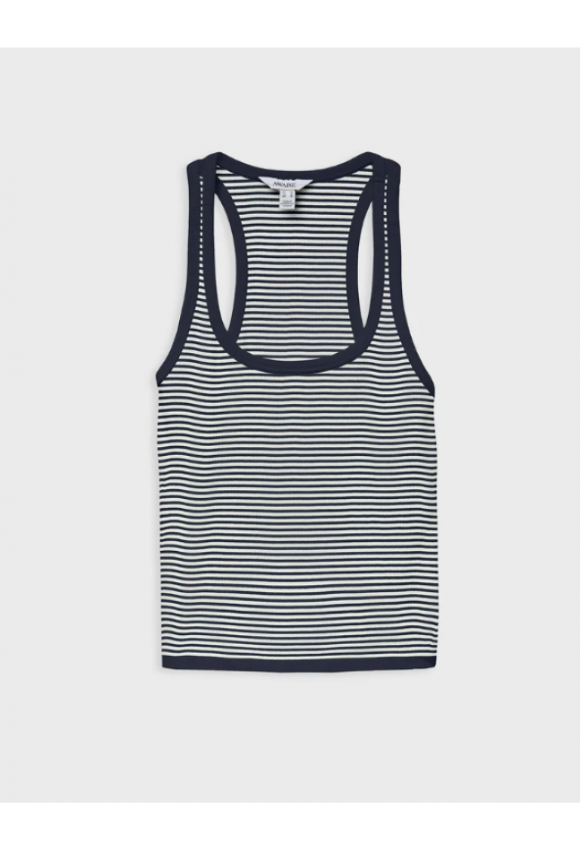 ΜΠΛΟΥΖΑ ΜΠΛΕ ΡΙΓΑ VERO MODA 10328529
