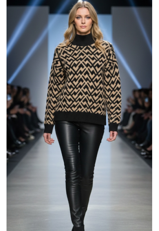 ΠΟΥΛΟΒΕΡ ΚΑΦΕ-ΜΑΥΡΟ VERO MODA 10314460