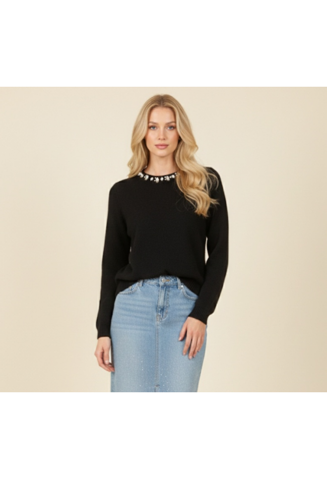 ΠΟΥΛΟΒΕΡ ΜΑΥΡΟ VERO MODA 10351972