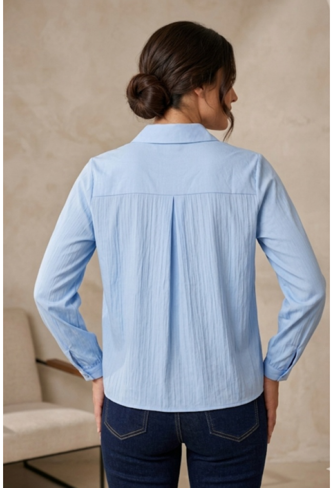 ΠΟΥΚΑΜΙΣΟ ΓΑΛΑΖΙΟ VERO MODA 10338381