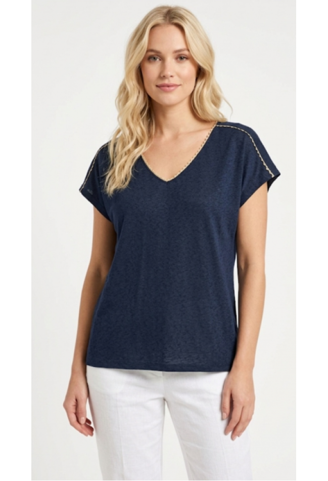 ΜΠΛΟΥΖΑ ΜΠΛΕ VERO MODA 10342229