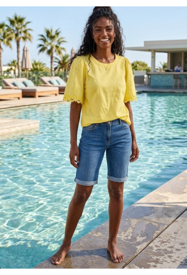 ΜΠΛΟΥΖΑ ΚΙΤΡΙΝΟ VERO MODA 10341529