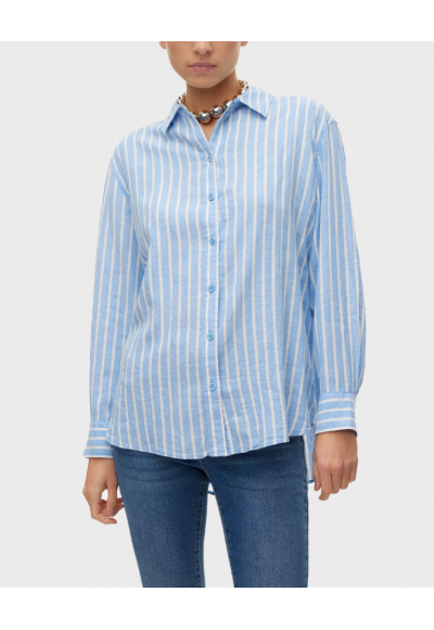 ΠΟΥΚΑΜΙΣΟ ΓΑΛΑΖΙΟ ΡΙΓΑ VERO MODA 10305085