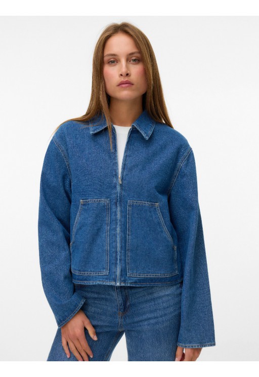 ΜΠΟΥΦΑΝ ΤΖΙΝ  ΜΠΛΕ VERO MODA 10340280