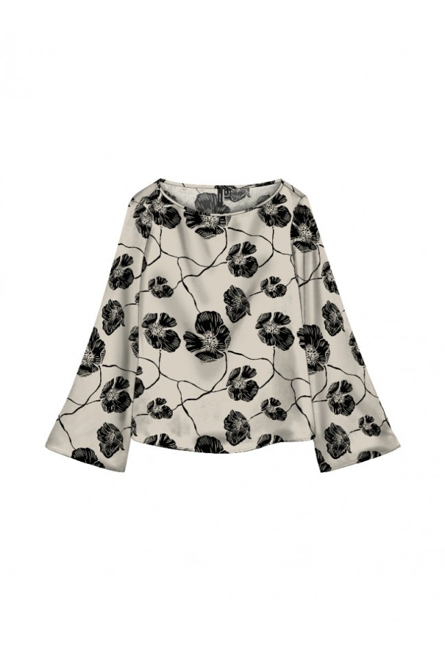 ΜΠΛΟΥΖΑ ΜΠΕΧ-ΜΑΥΡΟ VERO MODA 10337460