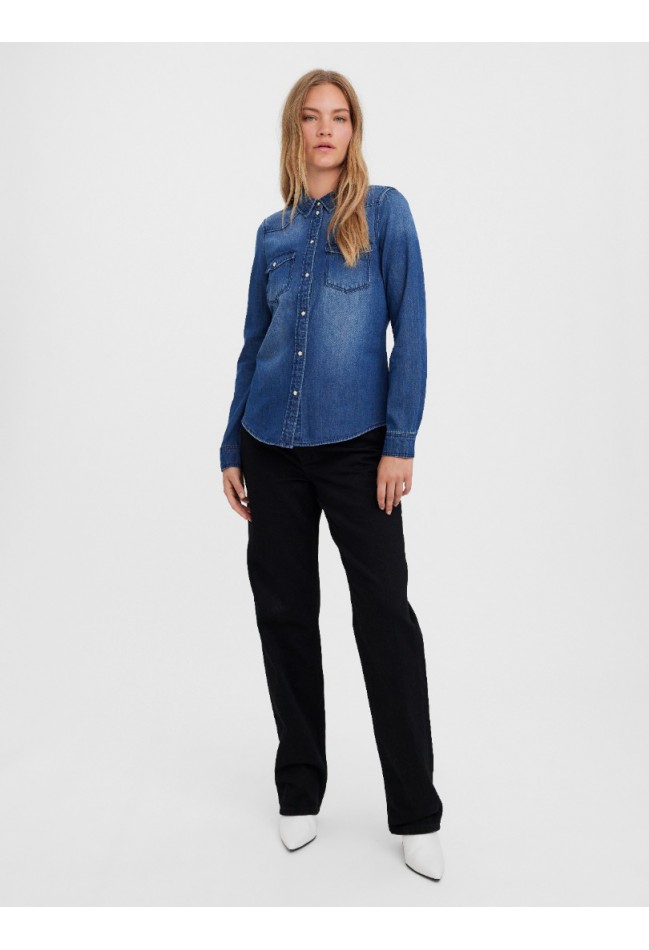 ΠΟΥΚΑΜΙΣΟ ΤΖΙ ΜΠΛΕ VERO MODA 10277523