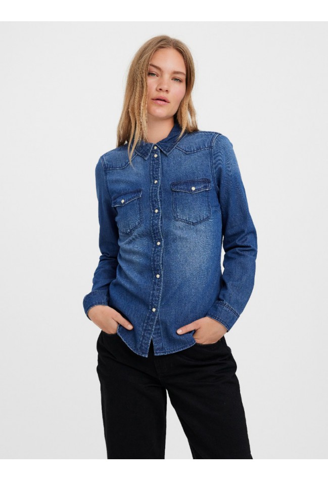 ΠΟΥΚΑΜΙΣΟ ΤΖΙ ΜΠΛΕ VERO MODA 10277523