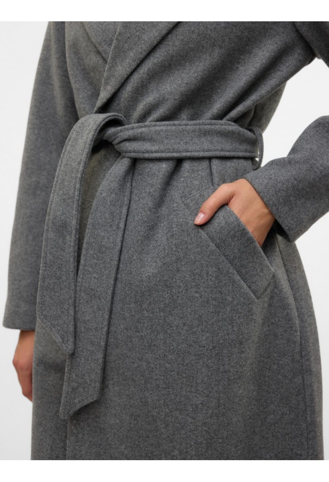 ΠΑΛΤΟ ΓΚΡΙ ΜΕΛΑΝΖΕ VERO MODA 10278330