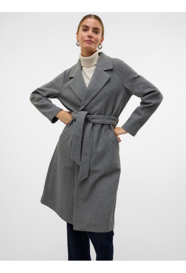 ΠΑΛΤΟ ΓΚΡΙ ΜΕΛΑΝΖΕ VERO MODA 10278330