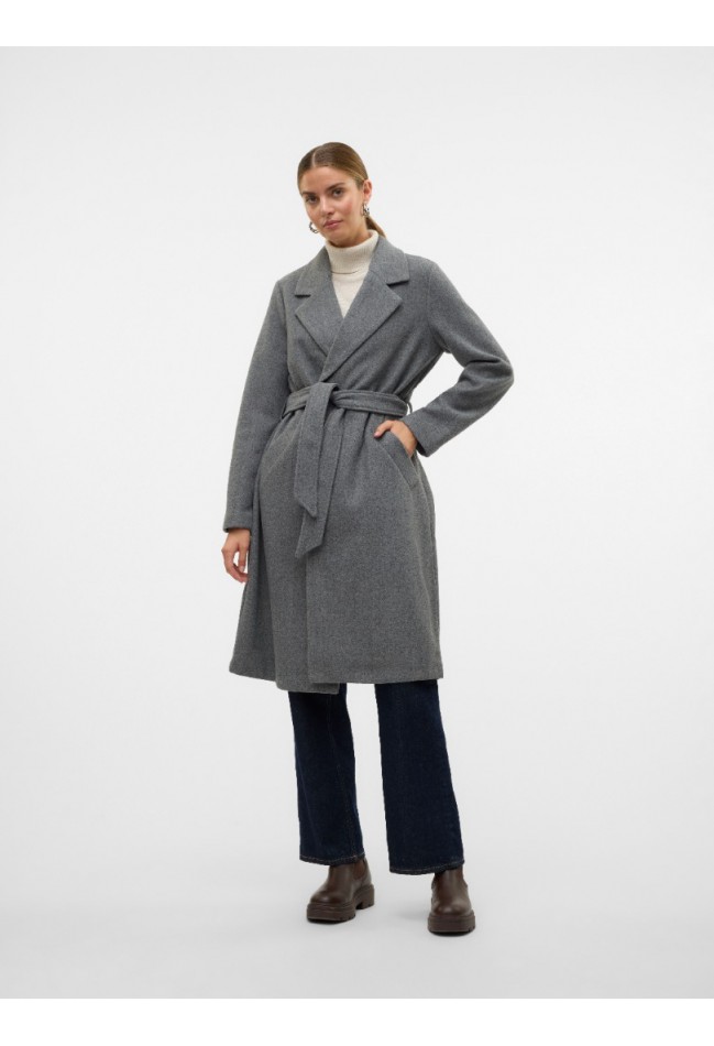 ΠΑΛΤΟ ΓΚΡΙ ΜΕΛΑΝΖΕ VERO MODA 10278330